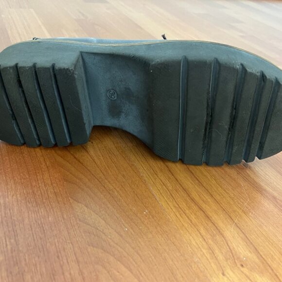 COPY - Free People Decker Platform size 39 Grunge Chunky Shoe - Picture 5 of 7